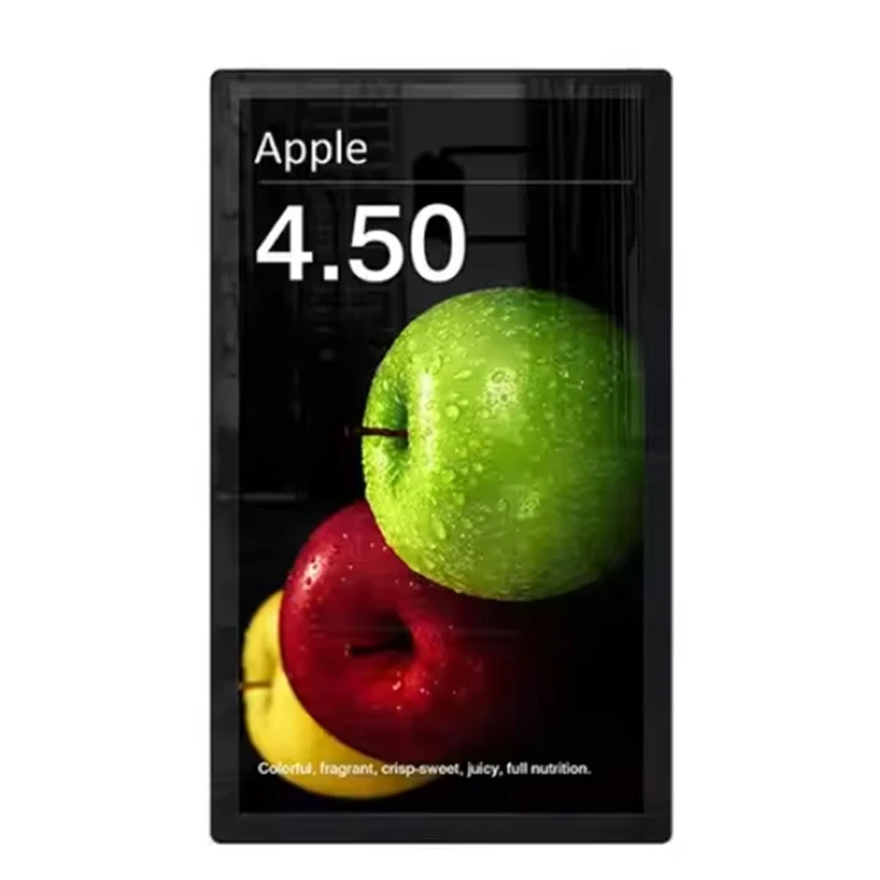 10.1" Ecran ya ntalu ya elektroniki ya LCD – Ecran ya etagere ya ndambu mosi