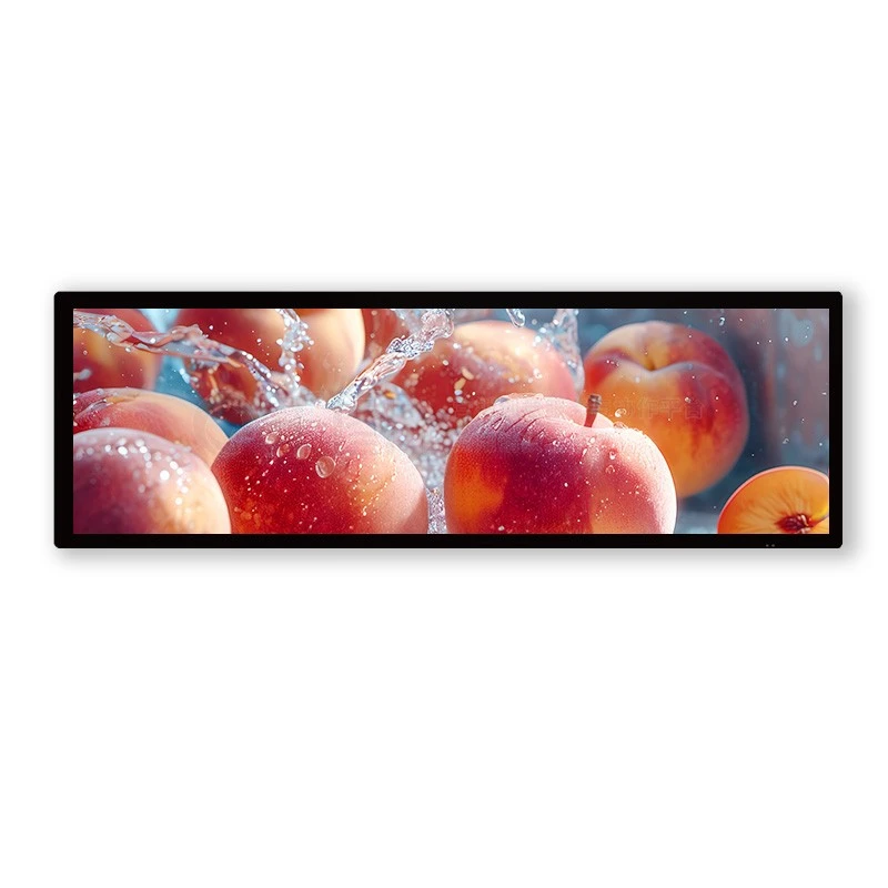 35.5" Ecran LCD ya Barre ya Balweka Zole- – Ecran Double ya Bord ya Etagere