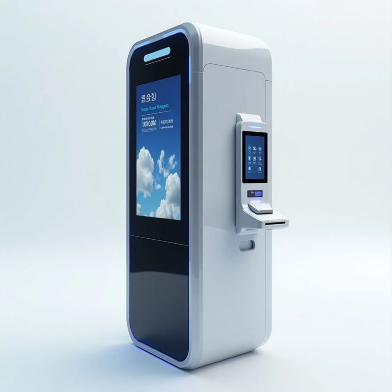 21,5" Ecran tactile Android Kiosk ya Kisalu – Terminal ya Mayele ya Kuteka
