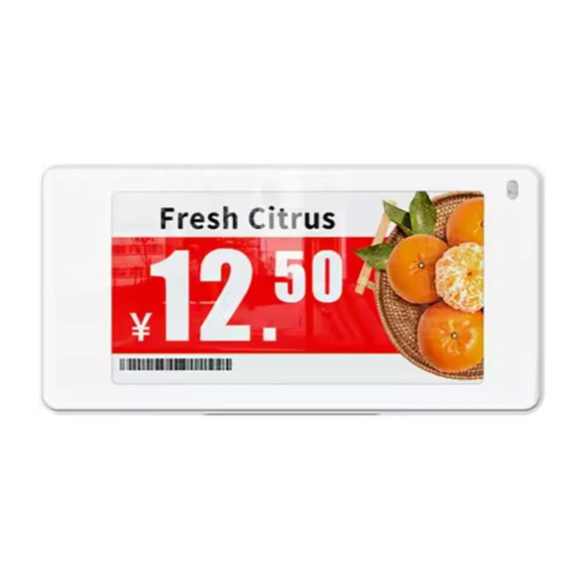 2.66" Tri-Mukubu E-Etiquette ya etagere ya elektroniki ya encre – Etiquette ya ESL ya kuteka