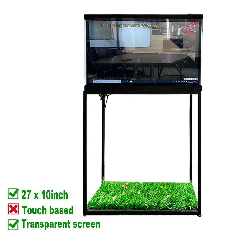 27×10" Ecran tactile LCD ya ke monana – Kuvukisa Armoire ya Verre
