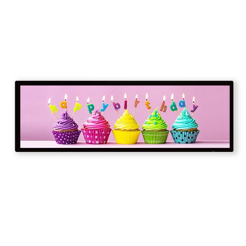 43.9" Ecran LCD ya Barre ya Balweka Zole- – Bidimbu ya Nene ya Dijital Zole