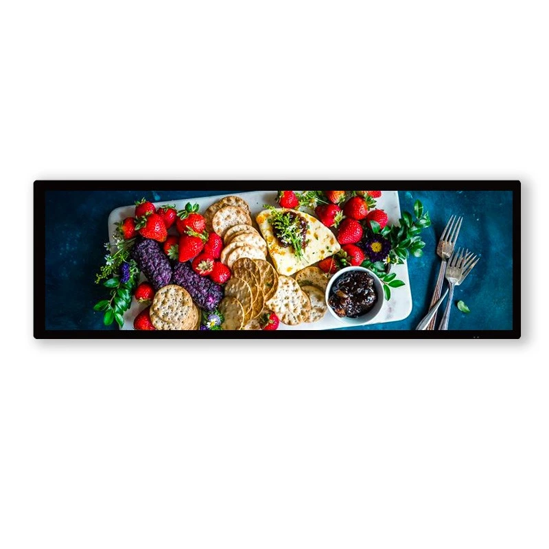 49.5" Bifwanisu ya LCD ya Kutandula na Balweka Zole – Ecran Zole ya HD ya Mvimba