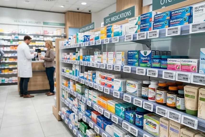 Ba-étiquette ya Etagere ya Electronique sambu na Farmasi: Kuzitisa Bansiku, Kusala Siki-siki, mpi...