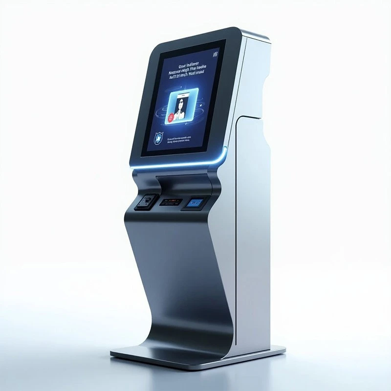 Kiosk ya Kusumba Tike ya Kisalu ya Kudipesa – Mulongo ya Ecran Tactile & Terminal ya Kufuta
