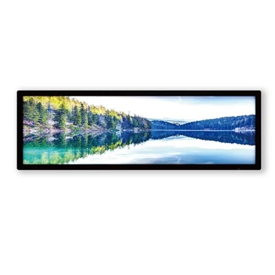 28" Affichage LCD ya barre ya kutandula – Signal numérique ya nsuka ya etagere